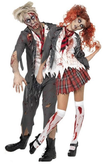 Zombie School Girl & Boy