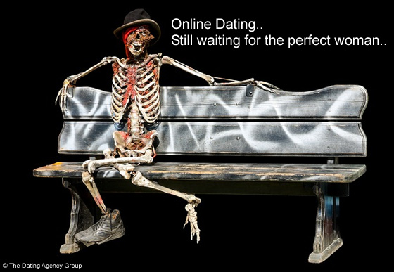 Man waiting for perfect woman